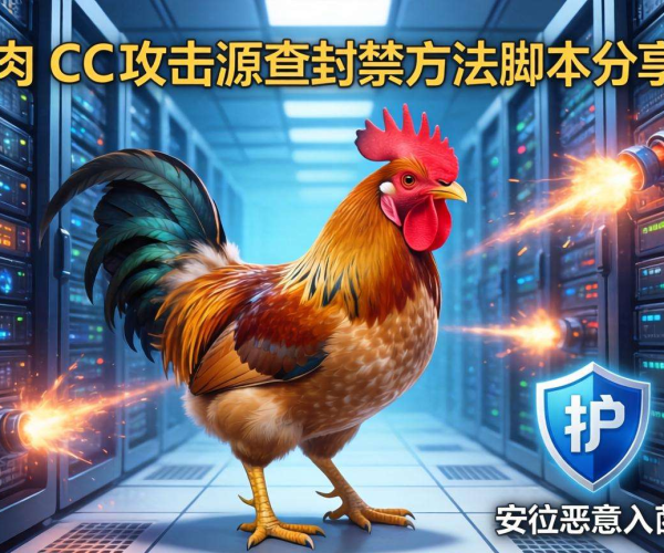 肉鸡CC攻击源查封禁方法脚本分享：GitHub资源大揭秘