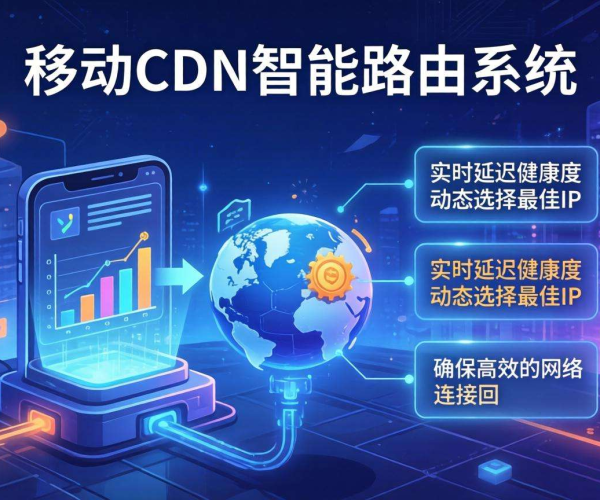 移动屏蔽CDN下智能路由能否按实时延迟健康度返回IP探讨