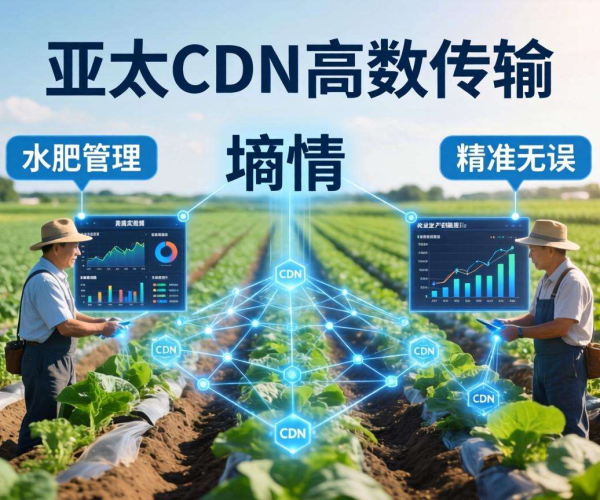 亚太CDN助力智慧农业：精准采集墒情数据，驱动农业新发展