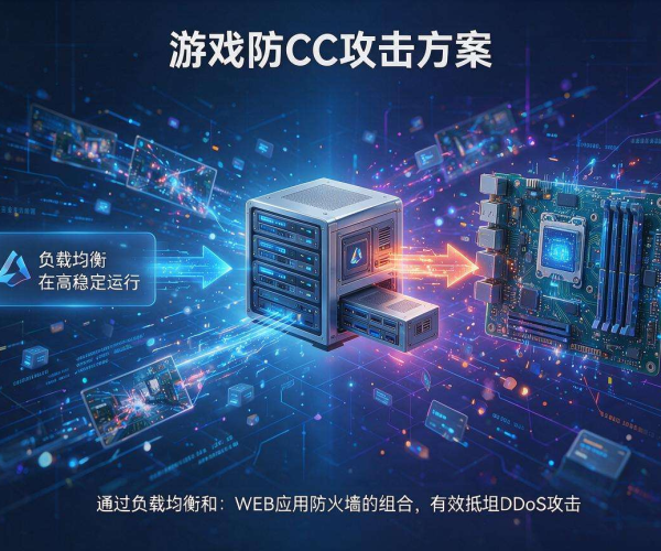 游戏防CC攻击专项方案 抵御恶意流量保障玩家流畅体验