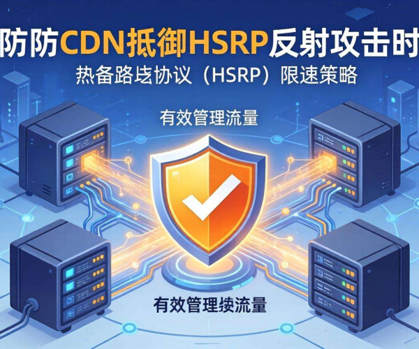 高防CDN防御HSRP反射攻击时是否支持热备路由协议限速