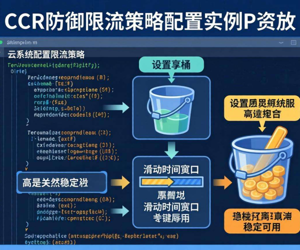CC防御限流策略配置实例代码解析与应用
