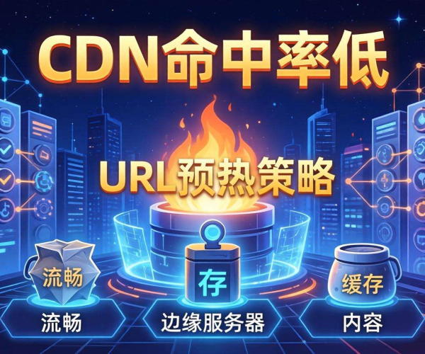 CDN命中率低?巧用URL预热策略实现显著提升