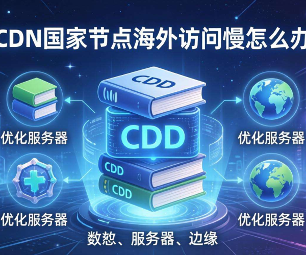 CDN国内节点海外访问慢？这些解决办法或许能帮到你