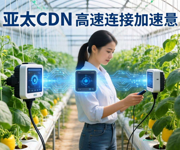 亚太CDN助力智慧农业，实现传感器数据快速加速传输