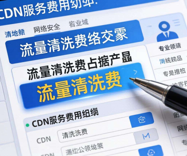 CDN收费方式揭秘：流量清洗费究竟是什么？