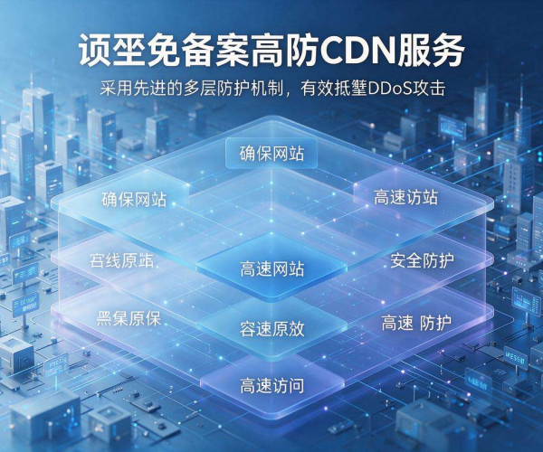 亚太免备案高防CDN 为跨境业务筑牢安全加速防线
