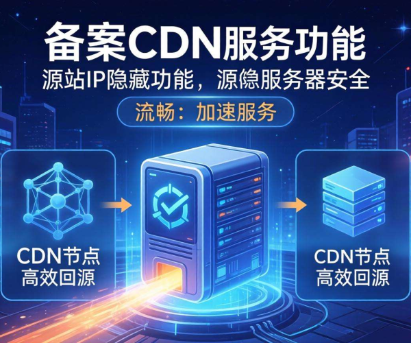 免备案CDN源站IP隐藏会否影响CDN节点回源