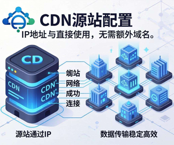 CDN源站能否只用IP及如何配置？一文为你解答