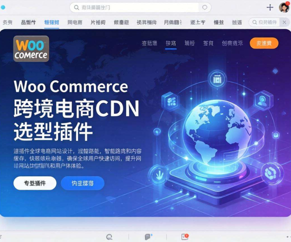 跨境电商CDN选型：WooCommerce插件的关键考量与最佳选择