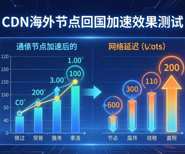 CDN海外节点回国加速效果实测：速度、稳定性大揭秘