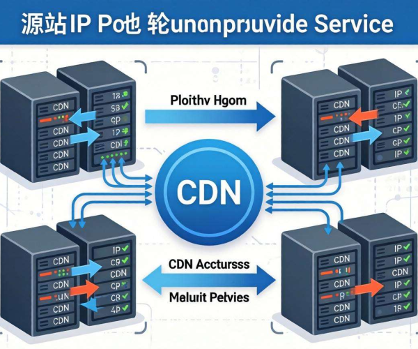 免备案CDN源站IP隐藏：是否支持多IP池轮询解析