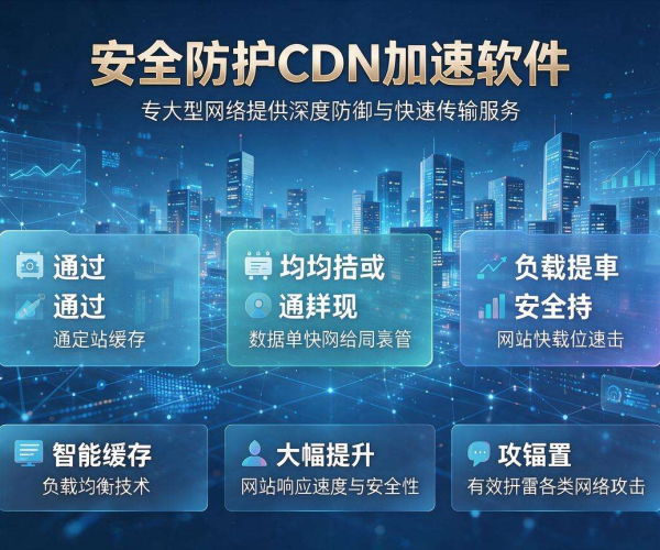 高防CDN加速软件：保障网络安全与高效，畅享流畅体验