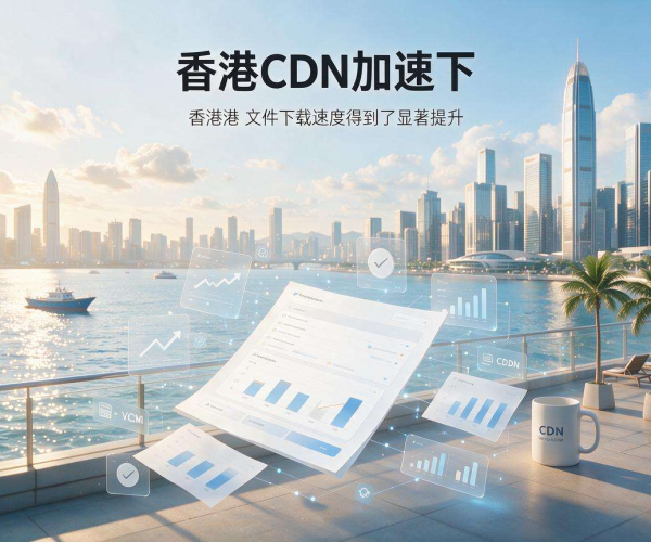 香港CDN加速文件下载 破解跨境大文件传输慢卡顿难题