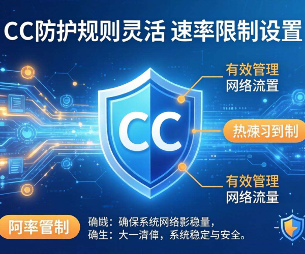 CC防护规则：自定义Rate Limit保障网站安全与稳定