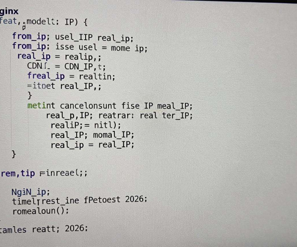 CDN用户IP获取真实IP方法代码示例及Nginx real_ip 2026配置使用