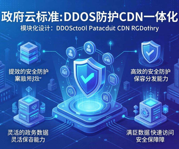 DDoS防护CDN一体化方案契合政务云标准的行业场景剖析