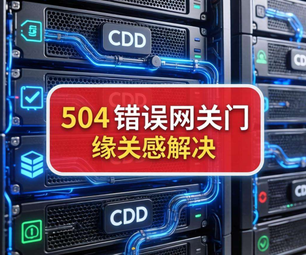 CDN 504错误网关超时难题全解析与高效解决妙招