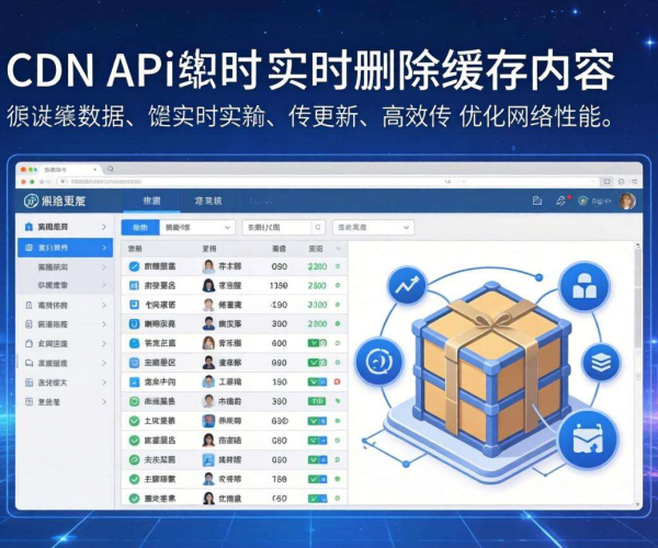 CDN能否实时删除缓存：API文档全解析