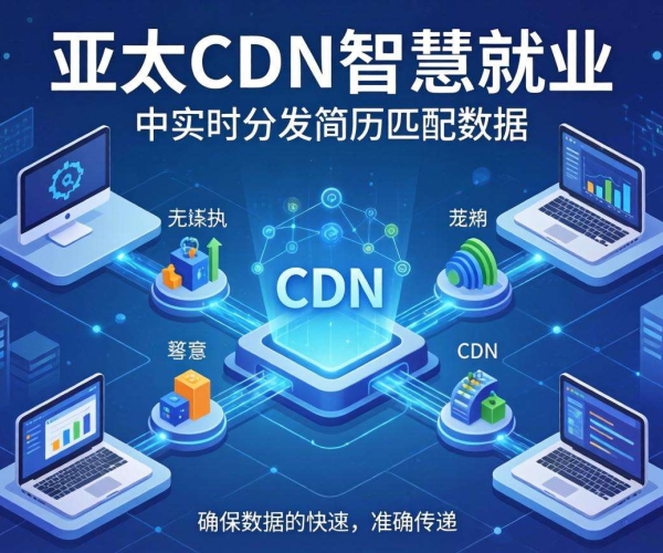 亚太CDN助力智慧就业：实现简历匹配数据实时高效分发