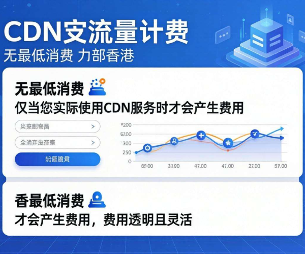 香港CDN按流量计费是否存在最低消费？