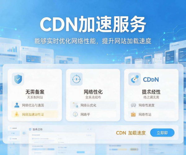 无需备案的CDN加速服务：畅享高效网络加速体验