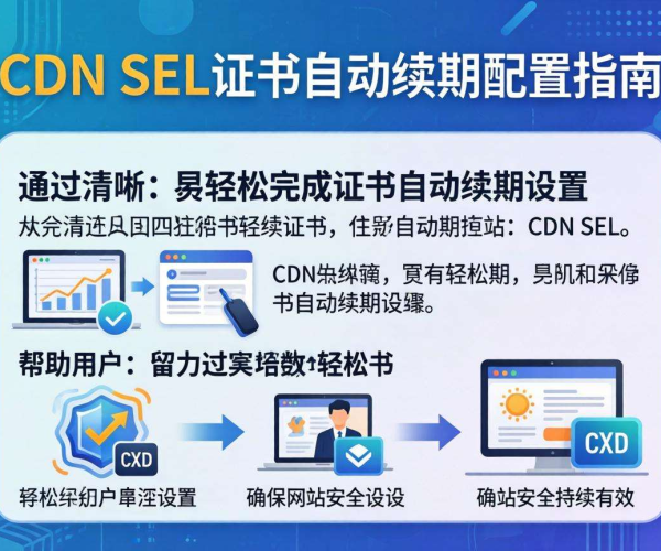 CDN SSL证书自动续期配置方法全解析