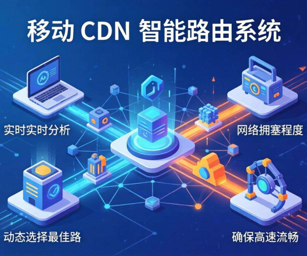 移动屏蔽CDN下智能路由能否按实时拥塞程度选路？