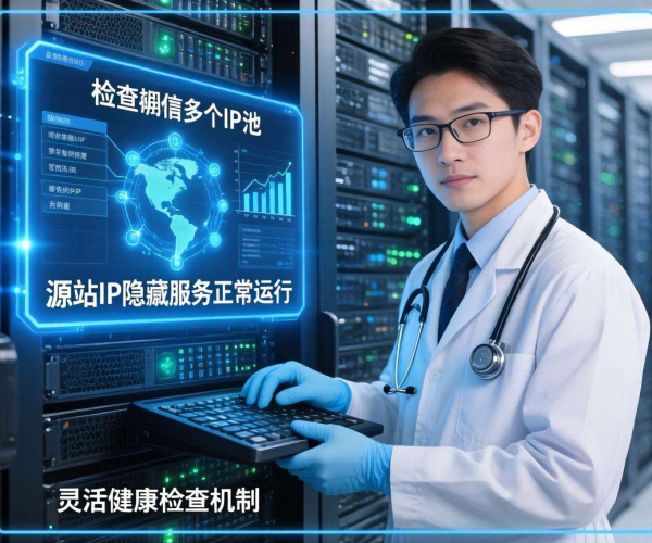 免备案CDN源站IP隐藏：是否支持多IP池健康检查？