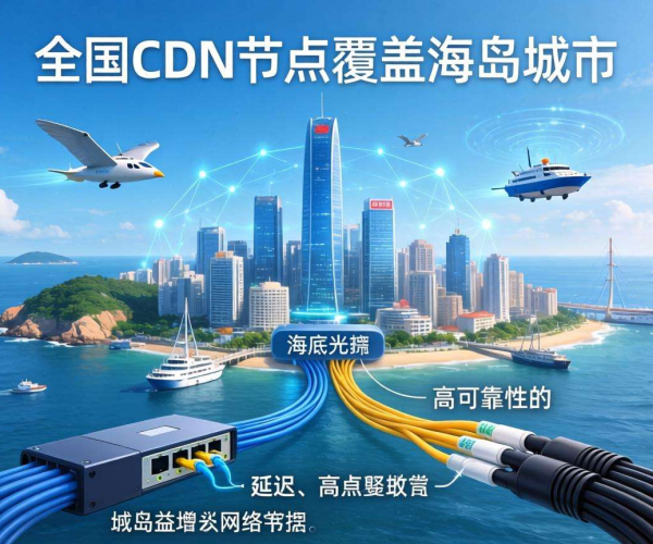 国内CDN节点是否已实现对海岛城市的覆盖？