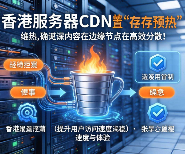香港服务器CDN配置缓存预热：优化网站性能的有效策略