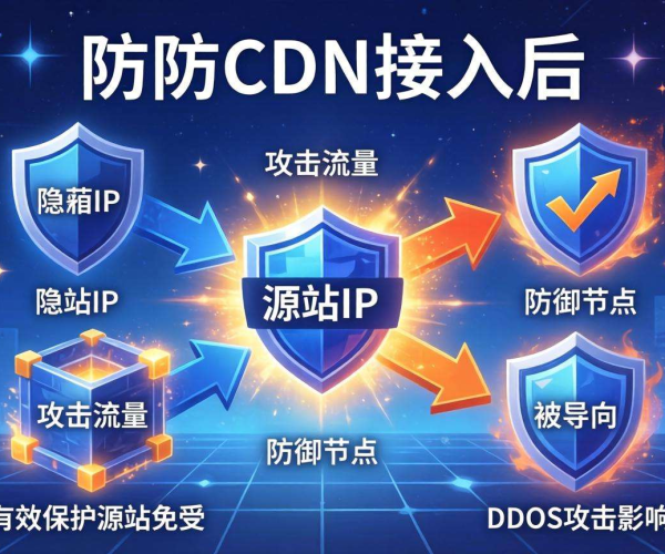 DDoS高防CDN接入后源站IP能否隐藏？答案全解析