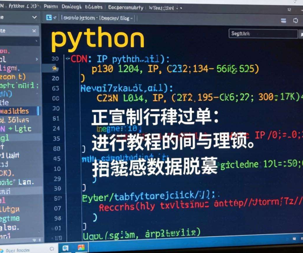 CDN日志脱敏教程：用Python正则替换实现敏感信息处理