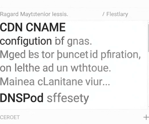 CDN CNAME配置后：借助DNSPod确认生效的方法与要点