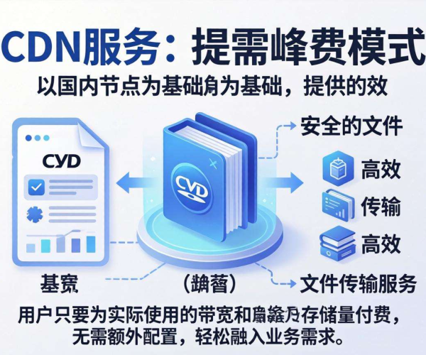 国内免备案CDN节点能否支持按需计费，你知道吗？