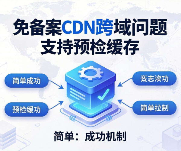 免备案CDN的跨域问题：是否支持预检缓存