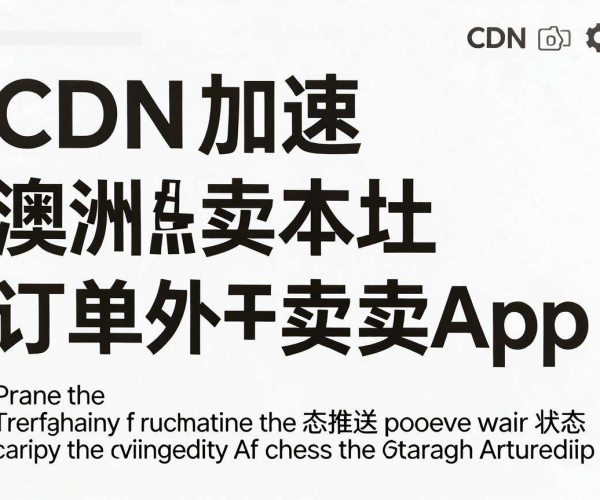 亚太CDN助力澳洲本土外卖App，高速加速订单状态推送