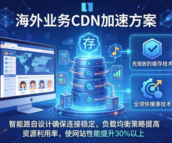 海外业务CDN加速方案设计：优化策略与高效实现路径