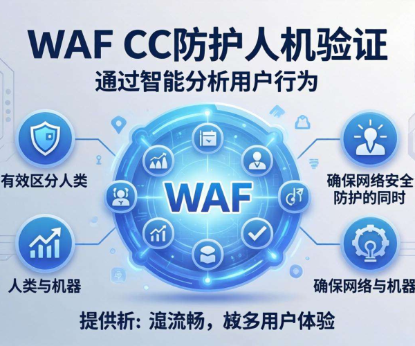 WAF CC防护新利器：人机验证保障网站安全稳定运行