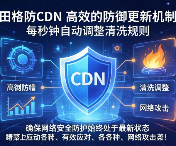 香港高防CDN防御能力及清洗规则更新周期详情