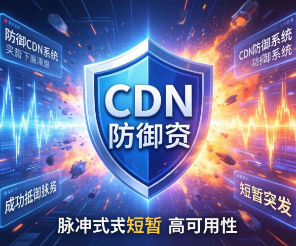 高防CDN能否抵御CC攻击中的脉冲式短暂突发？