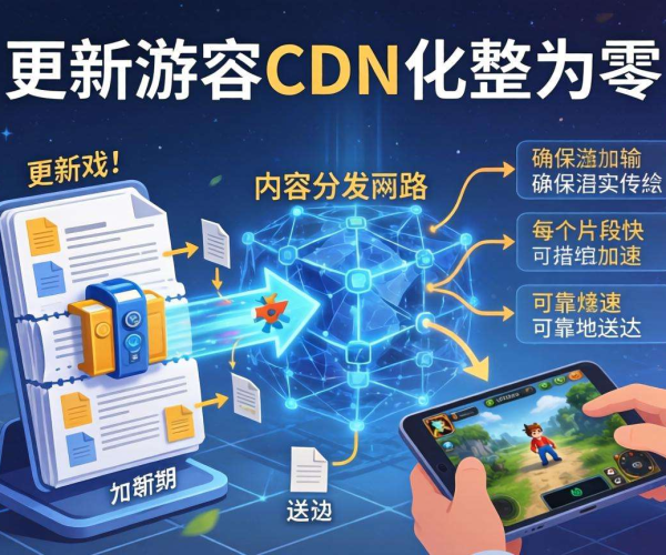 游戏更新CDN化整为零策略：提升效率与用户体验的良方