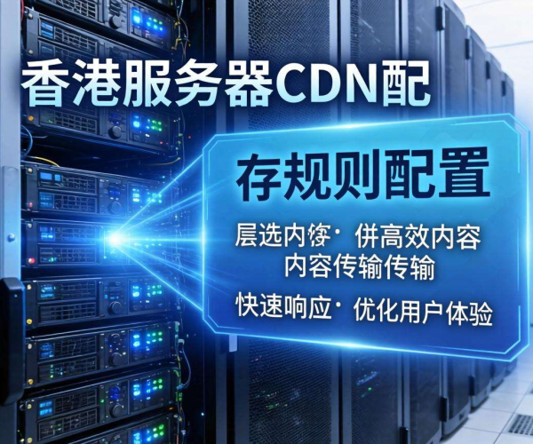 香港服务器CDN配置缓存规则：优化性能与提升访问体验的关键策略