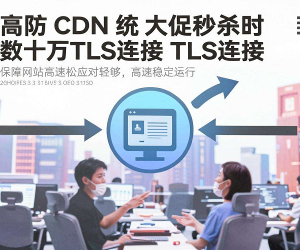 电商高防CDN大促秒杀：究竟能扛住多少万TLS连接？