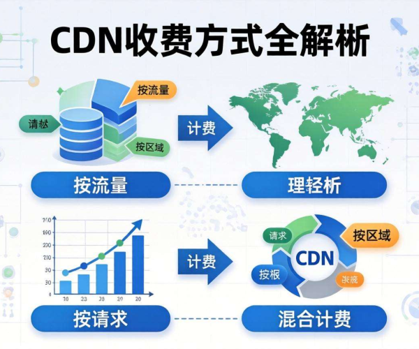 CDN收费方式全解析：图文版带你深入了解计费奥秘