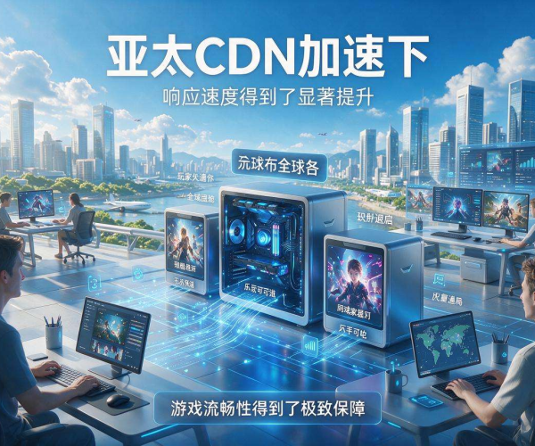 亚太CDN加速助力游戏畅玩，尽享极致网络体验