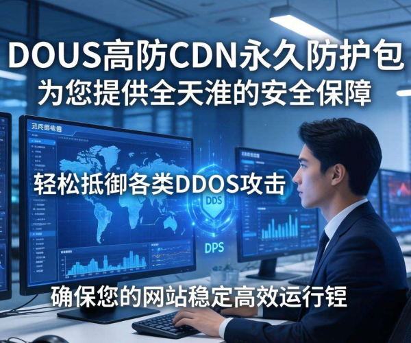 DDoS高防CDN永久防护包，为网站安全提供长效坚实保障