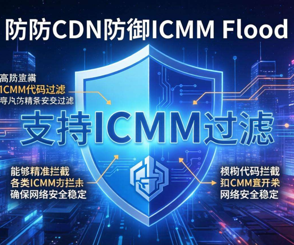 高防CDN防御ICMP Flood：是否支持ICMP代码过滤？