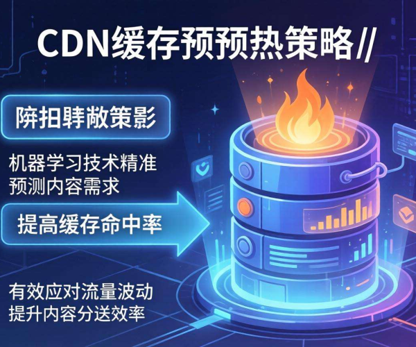 域名移动屏蔽后CDN缓存预热策略的机器学习方法探索