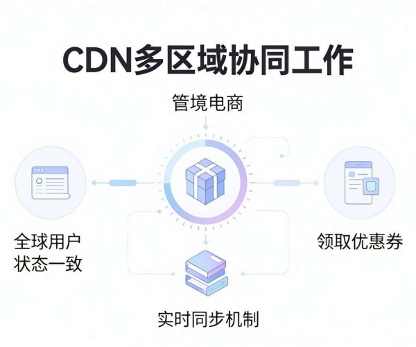 跨境电商CDN多区域如何确保优惠券领取状态始终保持一致